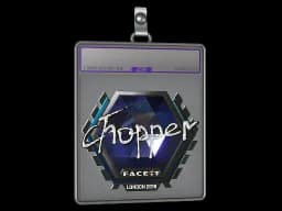 Sticker Slab | chopper (Foil) | London 2018