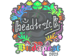 Sticker | headtr1ck (Holo) | Budapest 2025