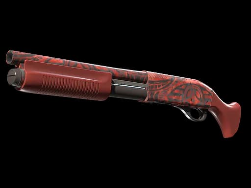 Sawed-Off | Crimson Batik (Minimal Wear)