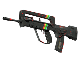 StatTrak™ FAMAS | ZX Spectron (Battle-Scarred)