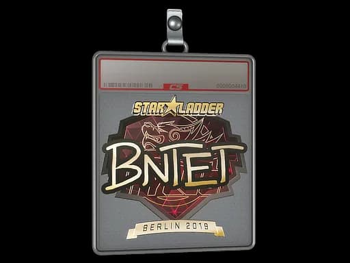 Sticker Slab | BnTeT (Gold) | Berlin 2019