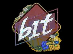 Sticker | b1t (Glitter) | Rio 2022