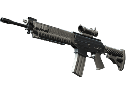 SG 553 | Damascus Steel (Field-Tested)