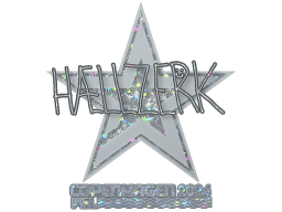 Sticker | hallzerk (Glitter) | Copenhagen 2024