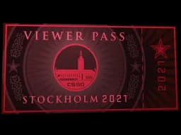 Stockholm 2021 Viewer Pass