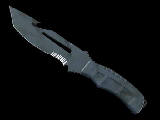 ★ StatTrak™ Survival Knife | Night Stripe (Well-Worn)