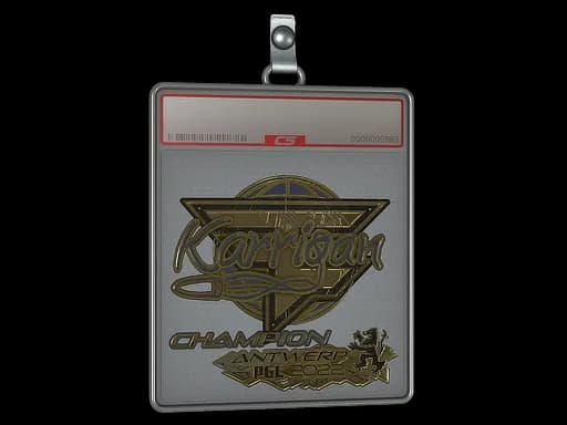 Sticker Slab | karrigan (Gold, Champion) | Antwerp 2022