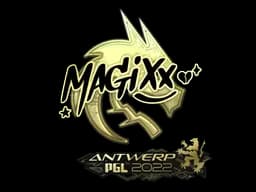 Sticker | magixx (Gold) | Antwerp 2022