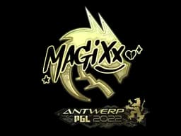 Sticker | magixx (Gold) | Antwerp 2022