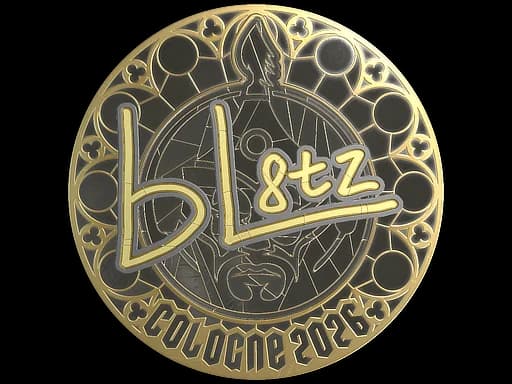 Sticker | bLitz (Gold) | Cologne 2026