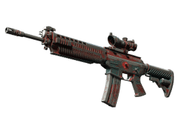 Souvenir SG 553 | Fallout Warning (Battle-Scarred)