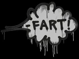 Sealed Graffiti | Fart (Shark White)