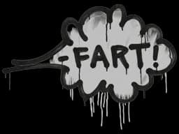 Sealed Graffiti | Fart (Shark White)