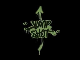 Sealed Graffiti | Jump Shot (Battle Green)