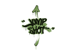 Sealed Graffiti | Jump Shot (Battle Green)