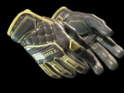 ★ Specialist Gloves | Chocolate Chesterfield (Battle-Scarred)