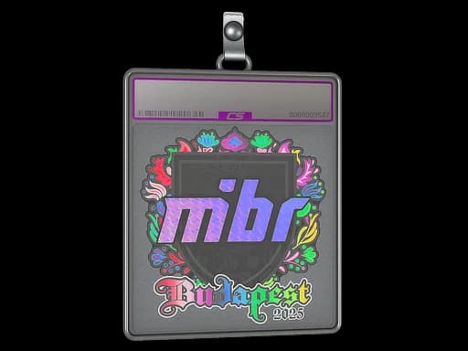 Sticker Slab | MIBR (Holo) | Budapest 2025
