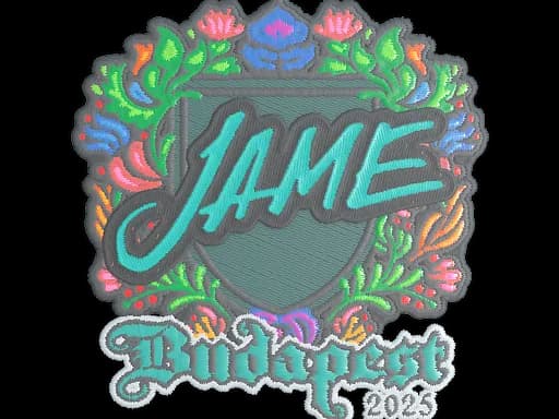 Sticker | Jame (Embroidered) | Budapest 2025
