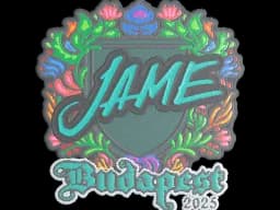 Sticker | Jame (Embroidered) | Budapest 2025