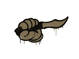 Sealed Graffiti | Backstab (Dust Brown)