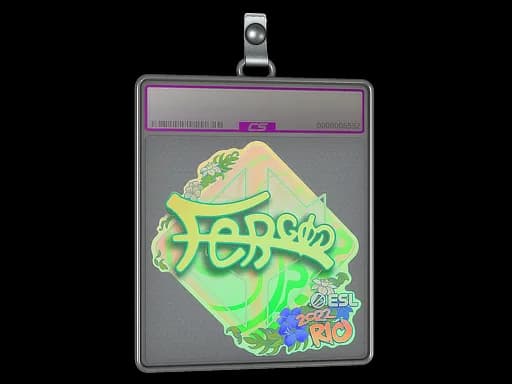 Sticker Slab | fer (Holo) | Rio 2022