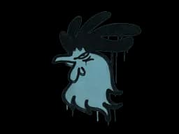 Sealed Graffiti | Cocky (Wire Blue)