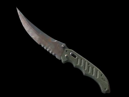 ★ StatTrak™ Flip Knife | Rust Coat (Well-Worn)