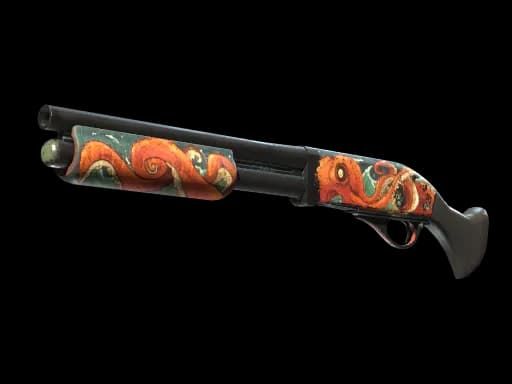 StatTrak™ Sawed-Off | The Kraken (Well-Worn)