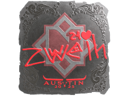 Sticker | zweih (Foil) | Austin 2025