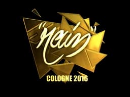Sticker | rain (Gold) | Cologne 2016
