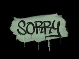 Sealed Graffiti | Sorry (Cash Green)