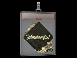 Sticker Slab | w0nderful (Gold) | Rio 2022