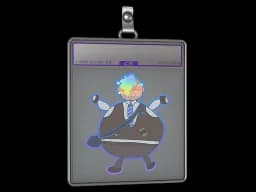 Sticker Slab | Poorly Drawn Number K (Holo)