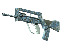 Souvenir FAMAS | Cyanospatter (Minimal Wear)