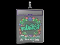 Sticker Slab | m0NESY (Embroidered) | Budapest 2025