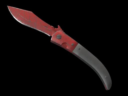 ★ StatTrak™ Navaja Knife | Crimson Web (Well-Worn)