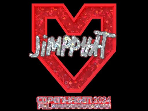 Sticker | Jimpphat (Glitter) | Copenhagen 2024