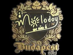 Sticker | molodoy (Gold) | Budapest 2025