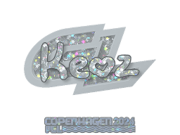 Sticker | Keoz (Glitter) | Copenhagen 2024