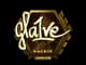 Sticker | gla1ve (Gold) | London 2018 CS2 skin