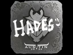 Sticker | hades (Foil) | Austin 2025