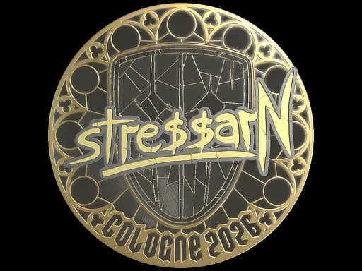 Sticker | stressarN (Gold) | Cologne 2026
