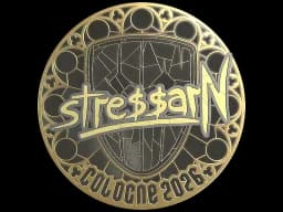 Sticker | stressarN (Gold) | Cologne 2026