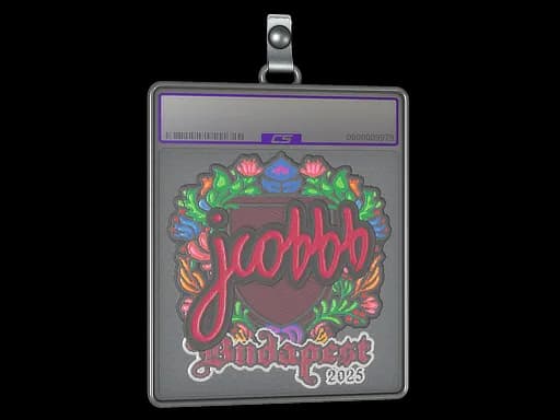 Sticker Slab | jcobbb (Embroidered) | Budapest 2025