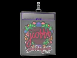 Sticker Slab | jcobbb (Embroidered) | Budapest 2025