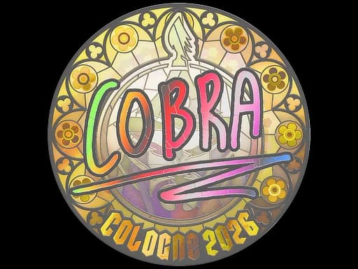 Sticker | cobra (Holo) | Cologne 2026