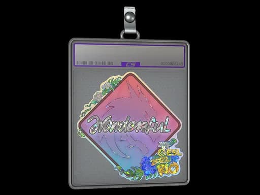 Sticker Slab | w0nderful (Glitter) | Rio 2022