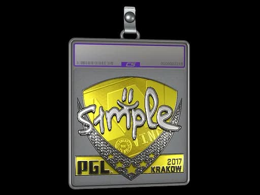 Sticker Slab | s1mple (Foil) | Krakow 2017