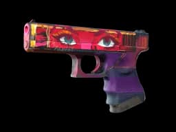 StatTrak™ Glock-18 | Vogue (Well-Worn)
