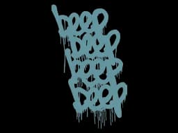 Sealed Graffiti | BEEP (Wire Blue)